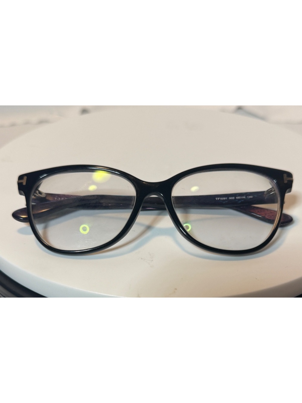 Tom Ford TF5291 005 Eyeglass Frames Black Cat Eye 55□16 140 Italy